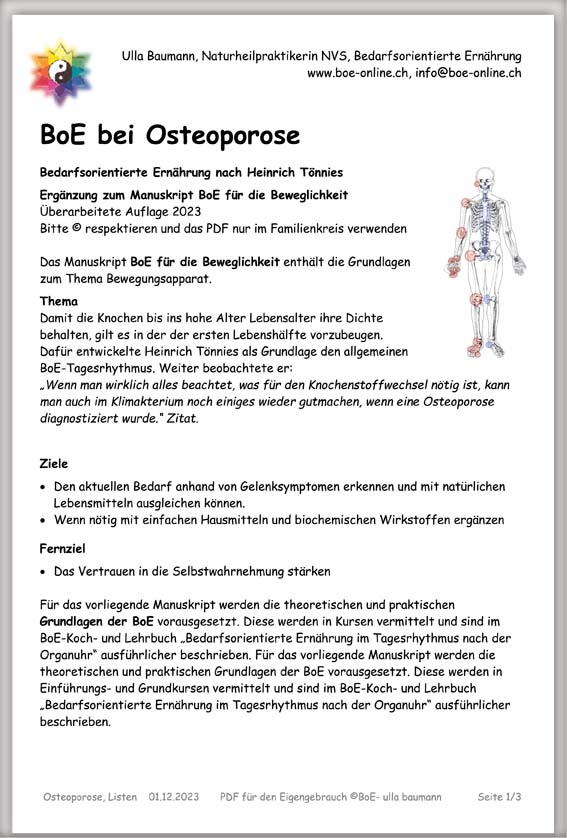 Manuskript BoE bei Osteoporose